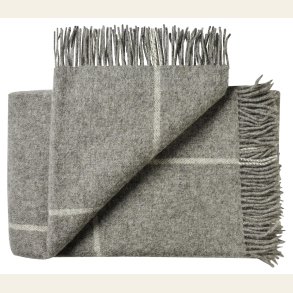 Mand� plaid fra Silkeborg Uldspinderi