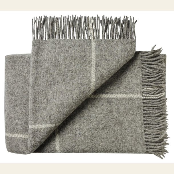 Mand� plaid fra Silkeborg Uldspinderi