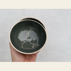 Katteskle - st med to