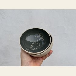 Katteskle - st med to