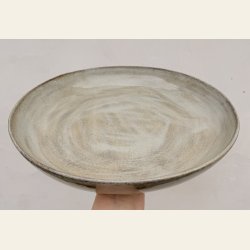 Stort fad i jordfarver